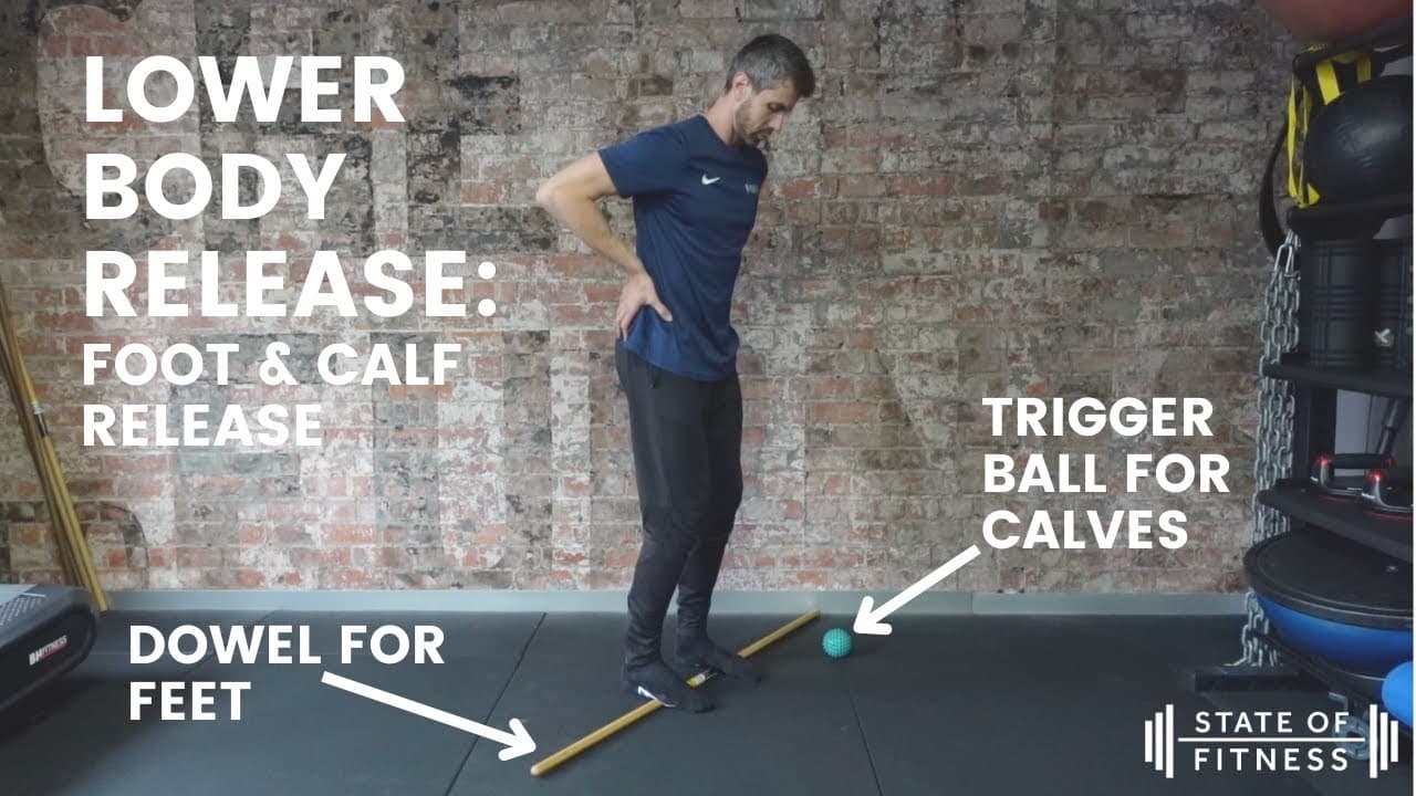 Dowel & Trigger Ball: Foot & Calf Release