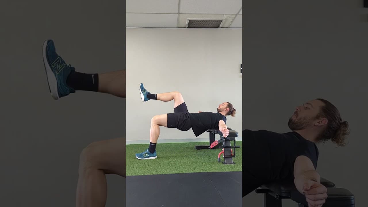 1 Leg Hip Thrusts