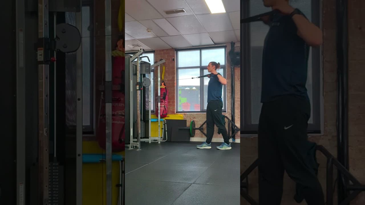 Cable Face Pull - Shoulder Height
